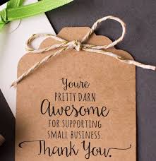 Thank you for shopping small this season!