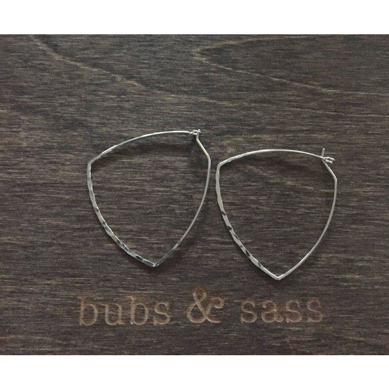 Dark Slate Gray trianglé hoops