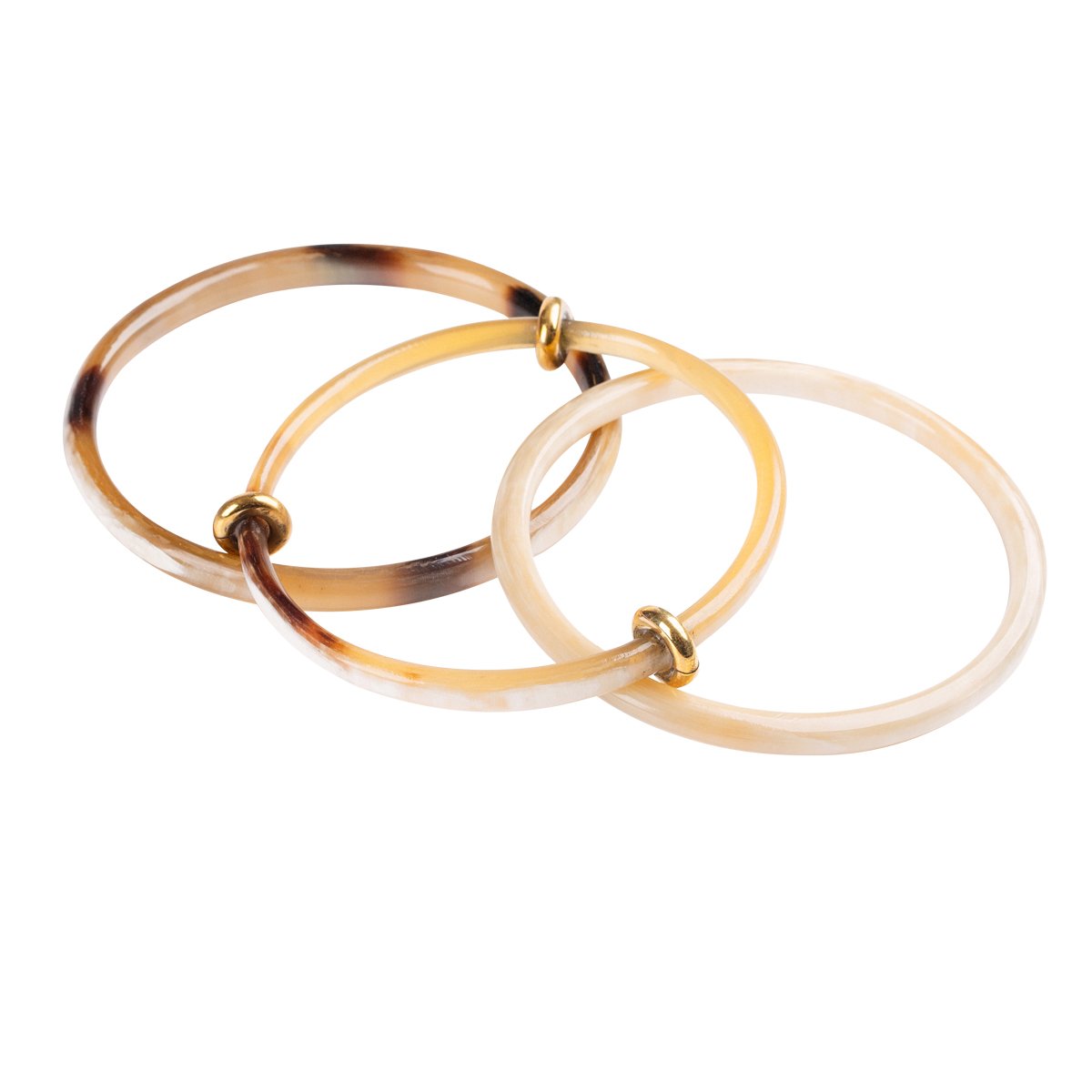 Bisque horn bangle