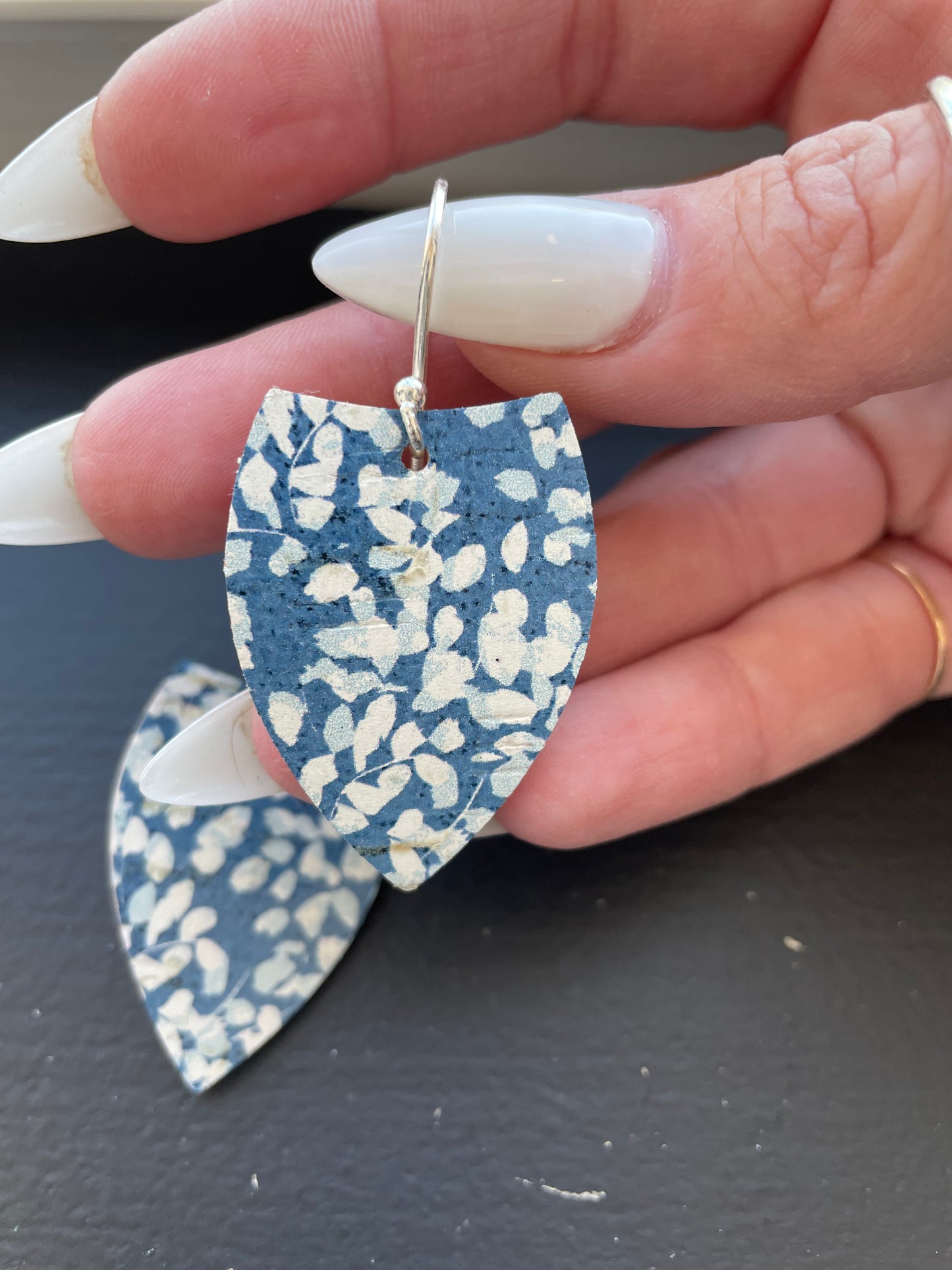 Bluebelle Leather Earrings