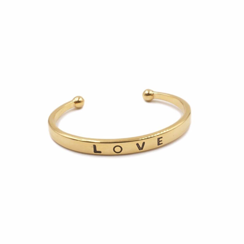 Tan love bracelet