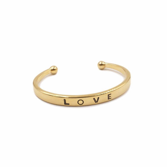 Tan love bracelet