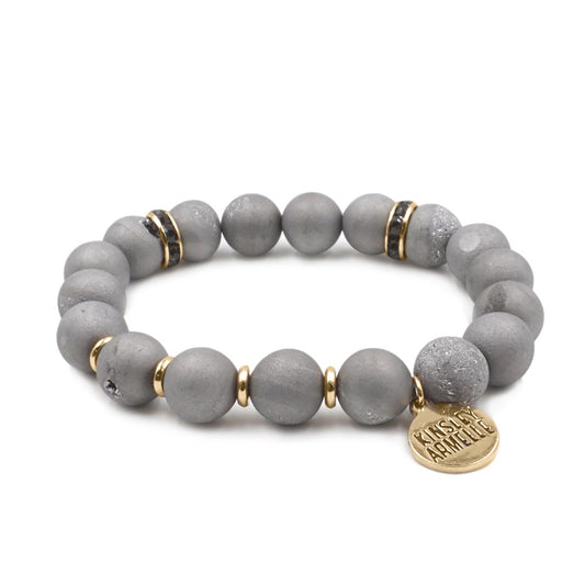 Dim Gray slate bracelet