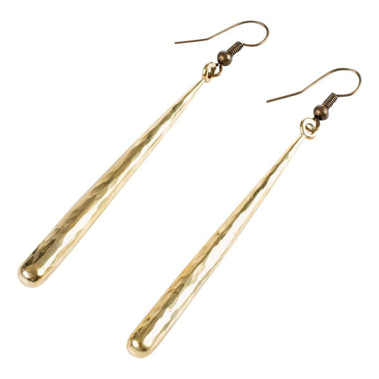 Antique White drop earrings